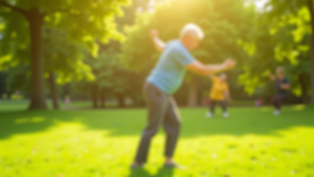 Seniori vingro brīvā dabā parkā