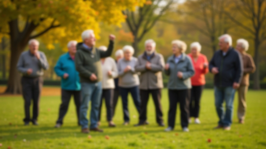 Grupu nodarbības senioru grupu